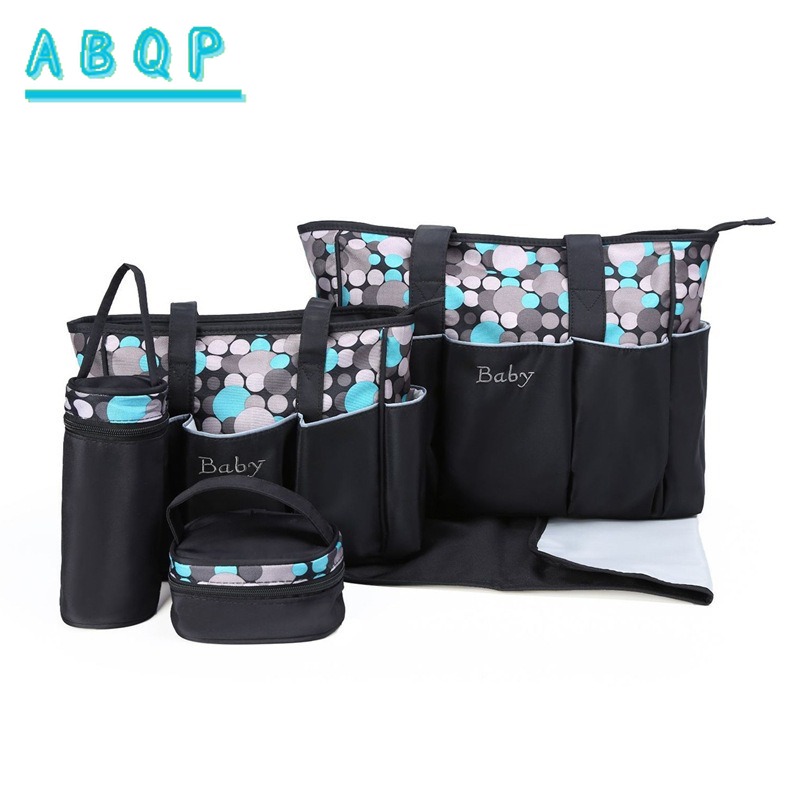 Baby Products Brand - Diaper Bag Handbag Luxury Brand 5-piece