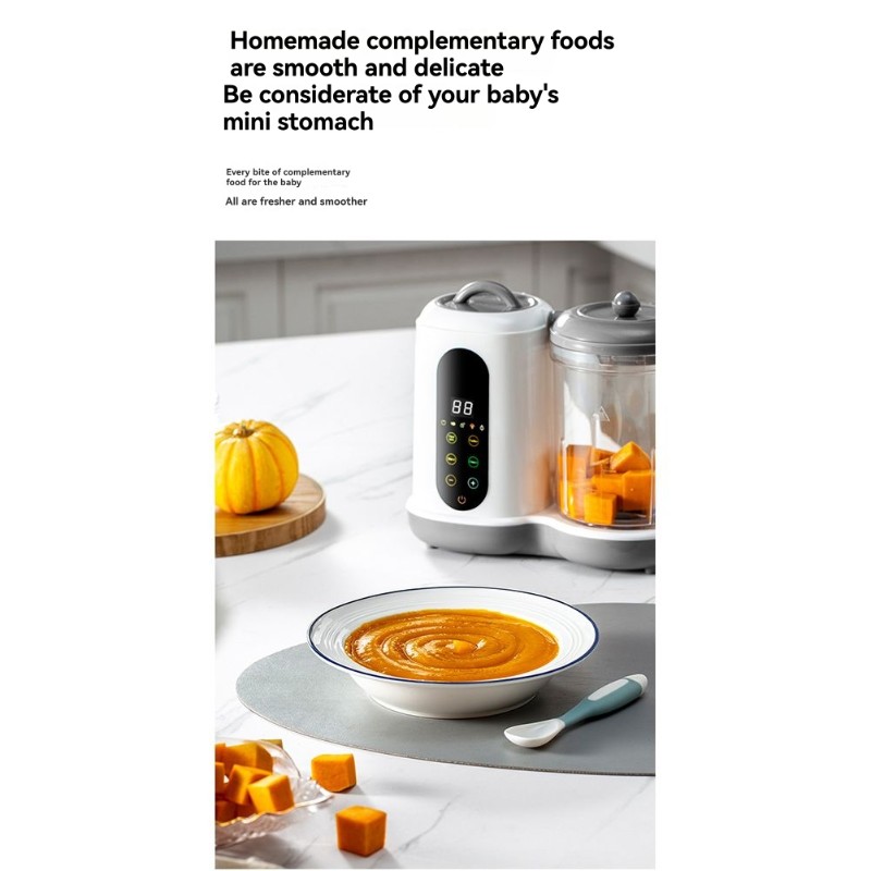 Baby Food Maker Blender - [NEW!N92R】 Automatic Baby Food Maker-Multi-Function Steamer