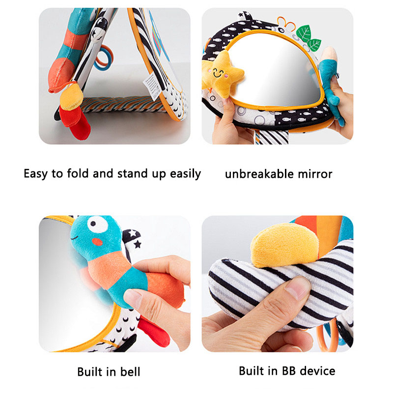 Baby Floor Mirror Tummy Time 6 - Baby Walker Activity review and price