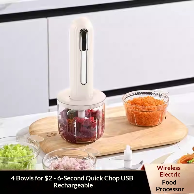 Wireless Electric Meat Grinder - Baby Food Maker Blender review and price
