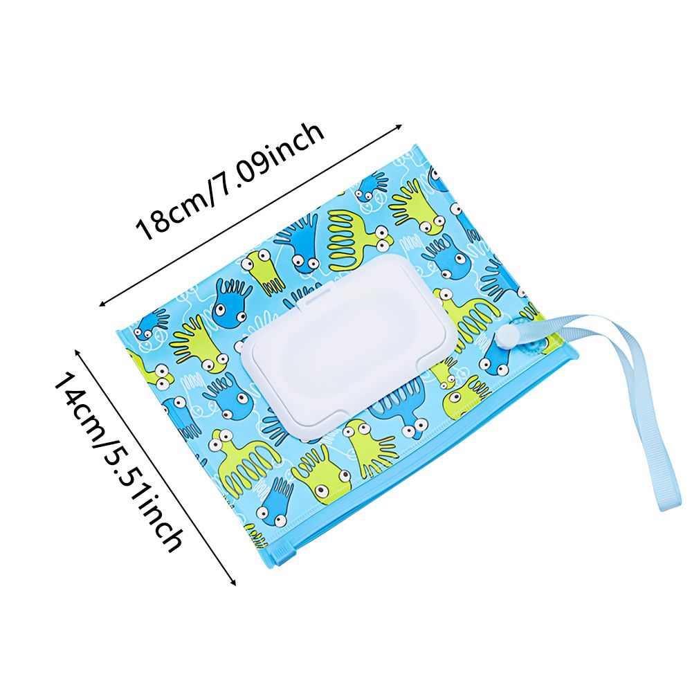 Portable Flip Cover Wet Wipes  - Baby Products Carry Bag review and price
