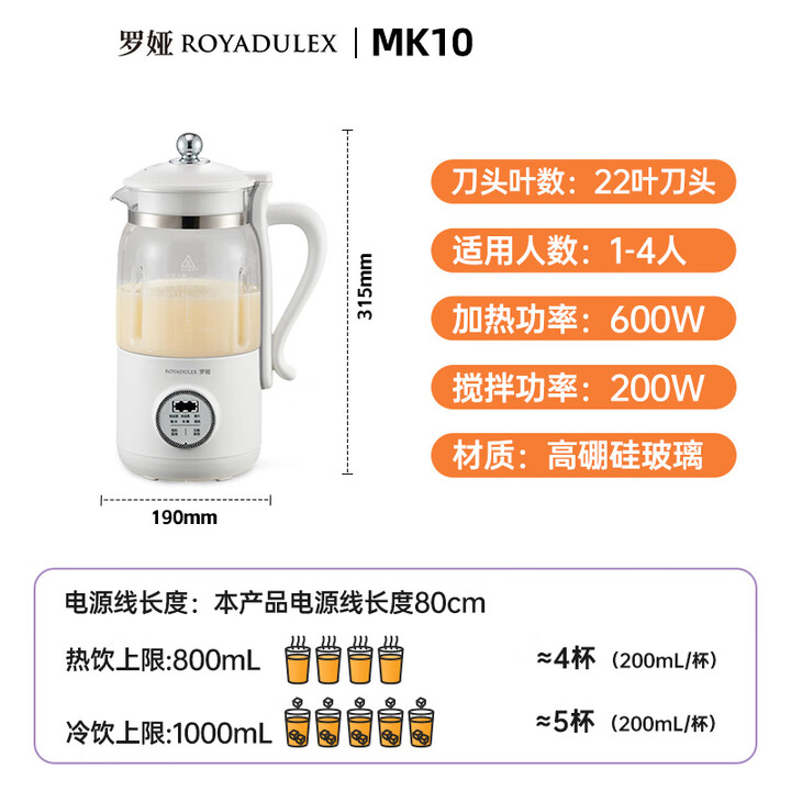 Soy milk maker, high-speed ble - Baby Food Maker Blender review and price