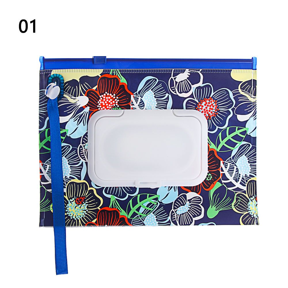 Portable Flip Cover Wet Wipes  - Baby Products Carry Bag review and price