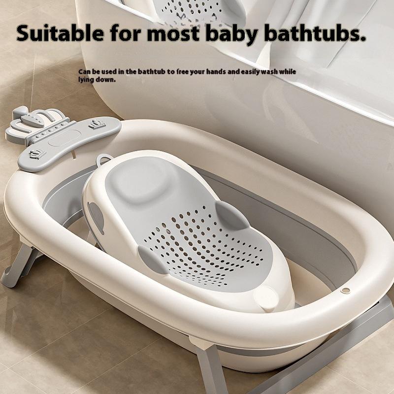 【Nice】1Pcs Newborn Shower Net  - Baby Bath Tub Foldable review and price